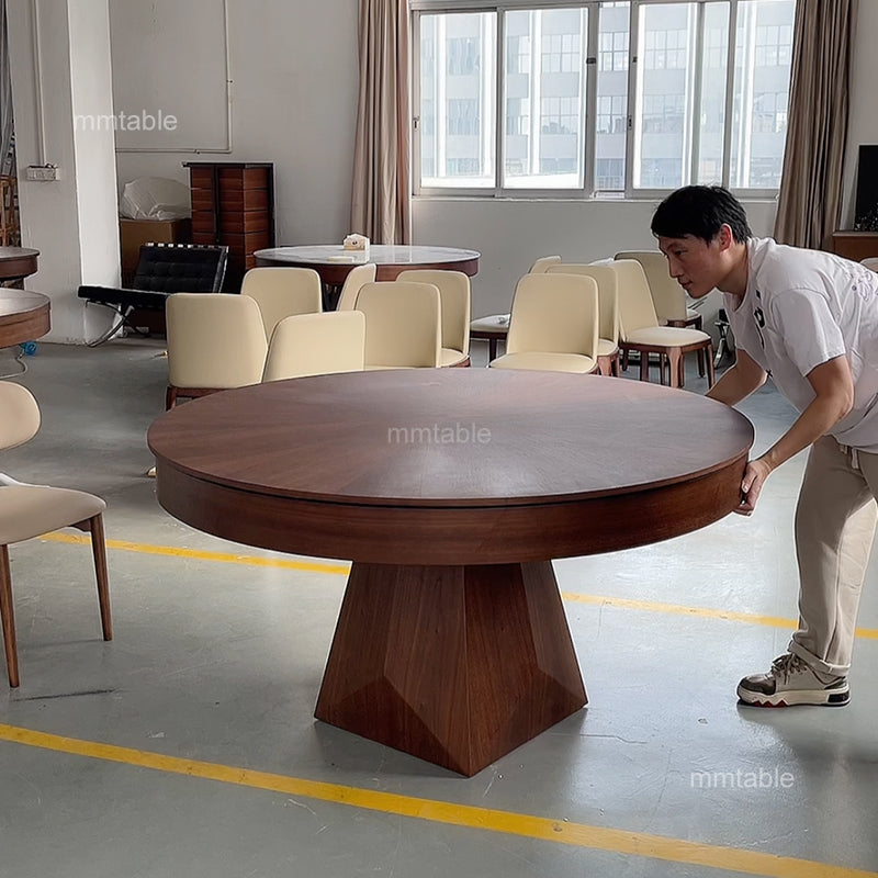 table manger ronde extensible de 4 à 10 personnes / table extensible 6 8 10 12 personnes / table ronde extensible110 120 140 180 200cm