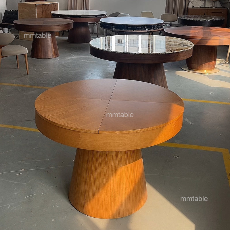 round extendable dining table seats 8 / round extending dining room table seat 6 8 10 12 persons