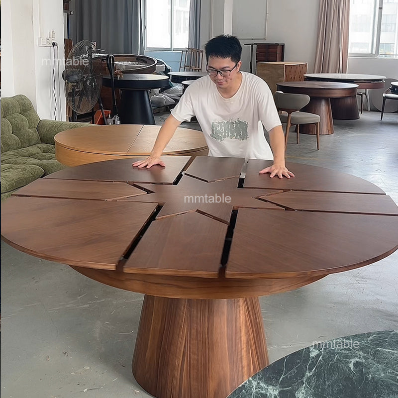extendable dining tables furniture transforming table / extendable dining table and chairs /round extendable dining table seats 8